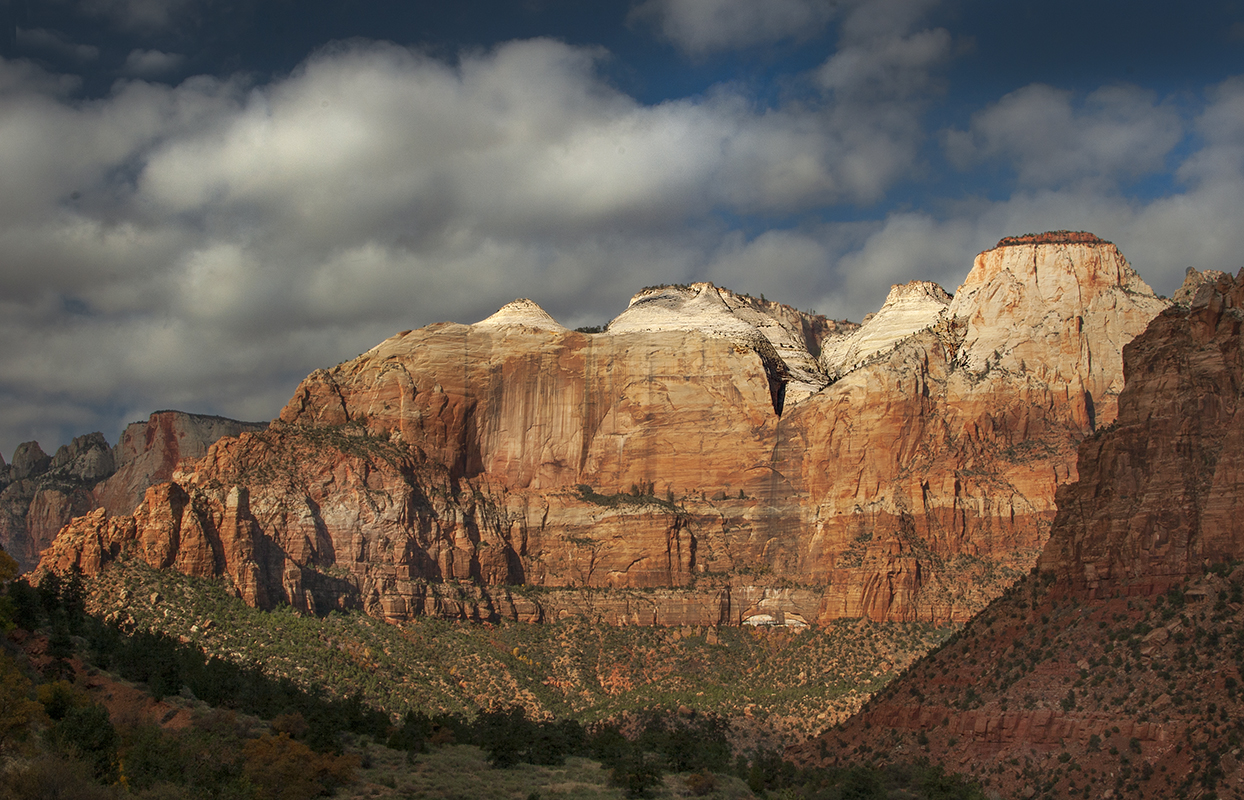 From Zion-Mount Carmel Road, Zion National Park, Utah 11/12/2014